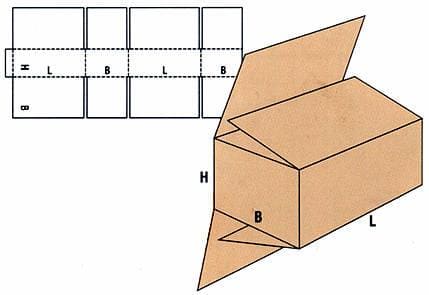 opakowanie kartonowe model 0203