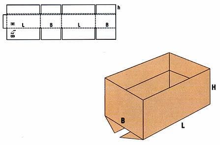 opakowanie kartonowe model 0214