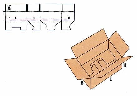 opakowanie kartonowe model 0216