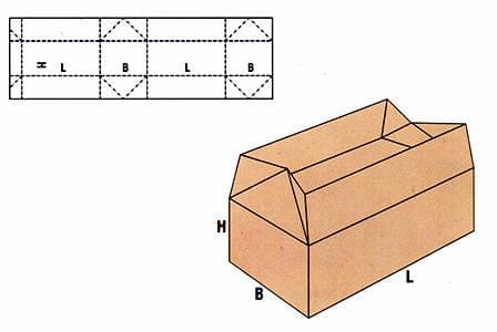 opakowanie kartonowe model 0226
