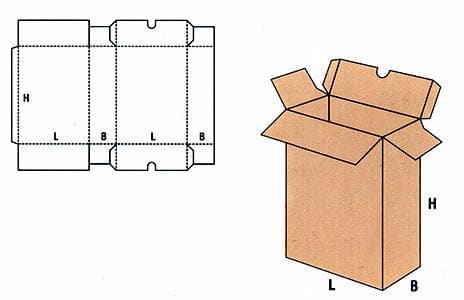 opakowanie kartonowe model 0227