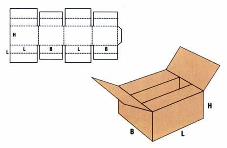 opakowanie kartonowe model 0229