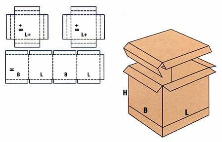 opakowanie kartonowe model 0325