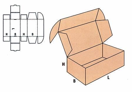 opakowanie kartonowe model 0427