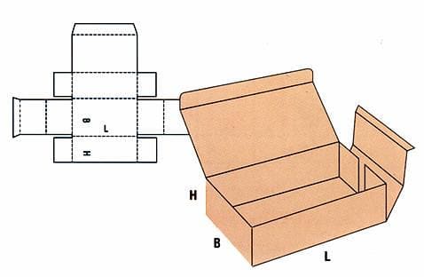 opakowanie kartonowe model 0428
