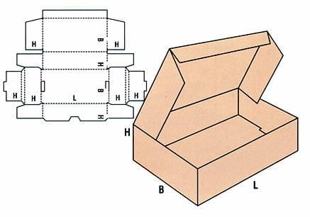 opakowanie kartonowe model 0429