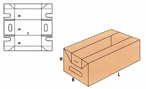 opakowanie kartonowe model 0434