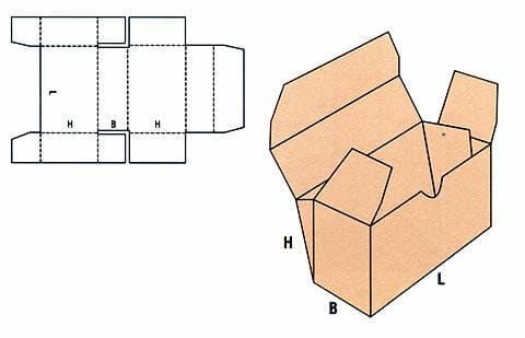 opakowanie kartonowe model 0444