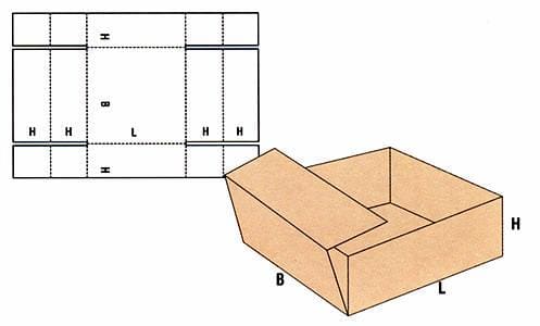opakowanie kartonowe model 0454