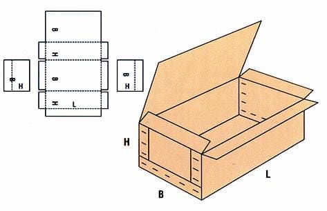 opakowanie kartonowe model 0601