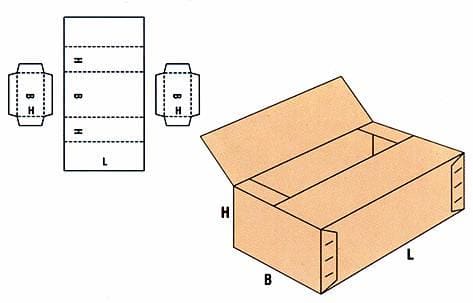 opakowanie kartonowe model 0605