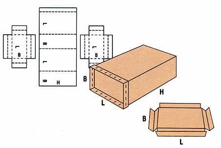 opakowanie kartonowe model 0615