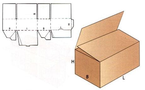 opakowanie kartonowe model 0703