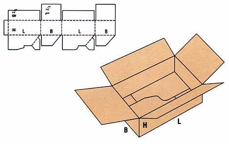 opakowanie kartonowe model 0712