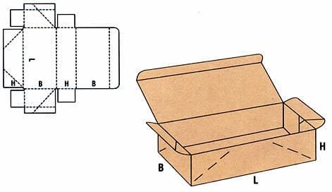 opakowanie kartonowe model 0747