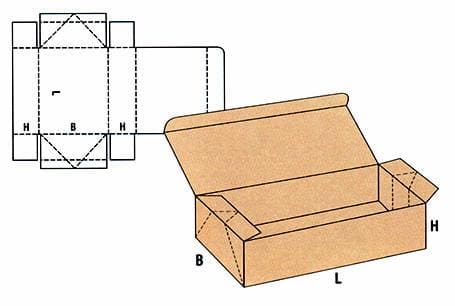 opakowanie kartonowe model 0748