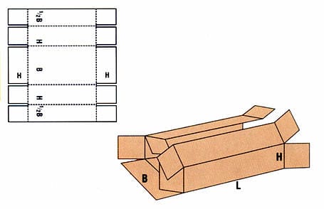 opakowanie kartonowe model 411