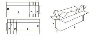 opakowanie kartonowe model 0621