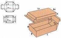 Dwuczesciowe pudla kartonowe 03220