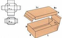 Dwuczesciowe pudla kartonowe 03230