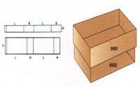 Kartonowe opakowania wysuwane 05040
