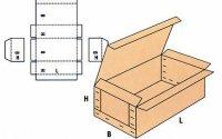 Wytrzymale pudla kartonowe laczone trwale 06020